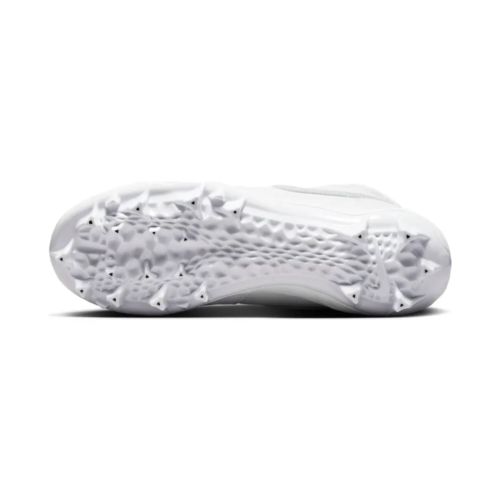 Jordan 1 Mid TD Cleat White Grey Fog (FJ6805-101)