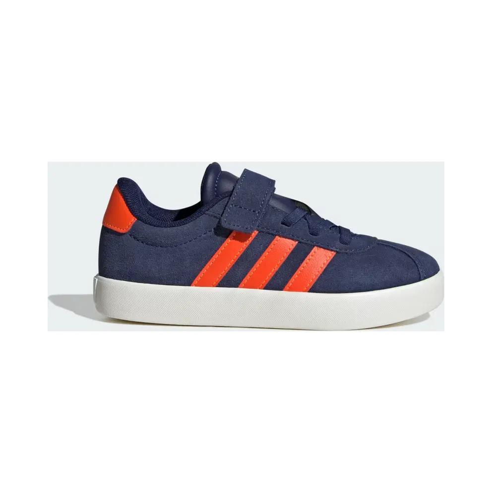 adidas VL Court 3.0 “Dark Blue / Impact Orange / Gold Metallic” (JR2215)