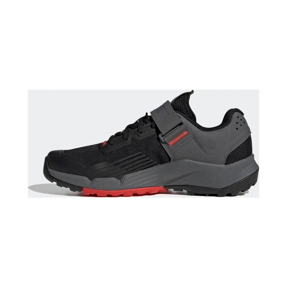 Adidas 5.10 TRAILCROSS CLIP-IN MOUNTAIN BIKING SHOES Core Black / Grey Three / Red (HP9931)