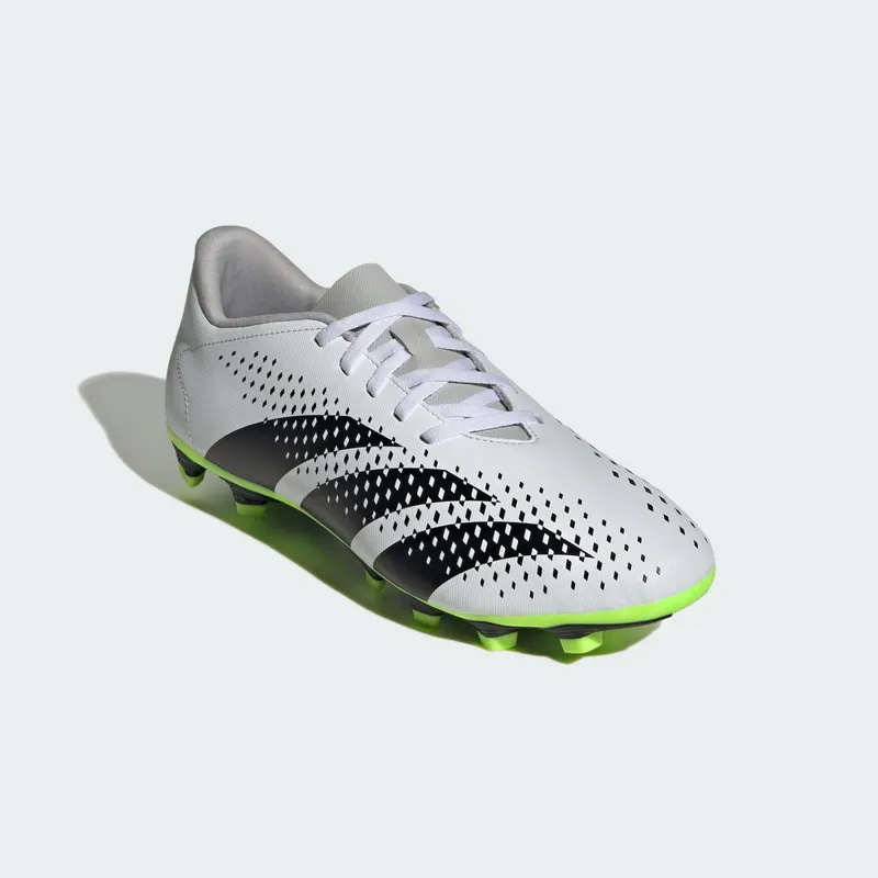 adidas Predator Accuracy.4 FG Cloud White Core Black Lucid Lemon (GZ0013)