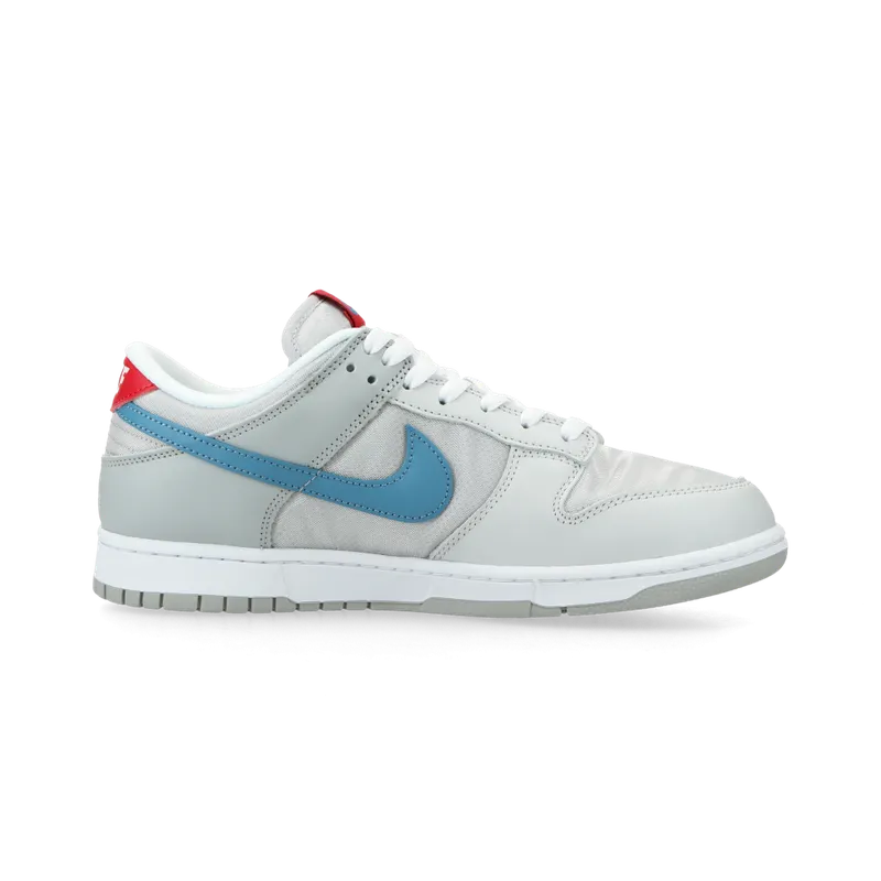 Nike Dunk Low QS “Silver Surfer” (metallic silver / aegean storm) – HF0391-001