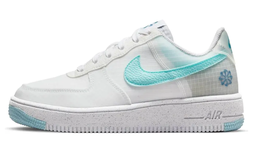 Nike Air Force 1 “White / Rift Blue / Volt” (DC9326100)