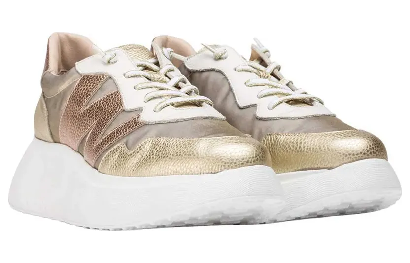Wonders sneaker Brons (A-3622-Comb.Platin/Ram)