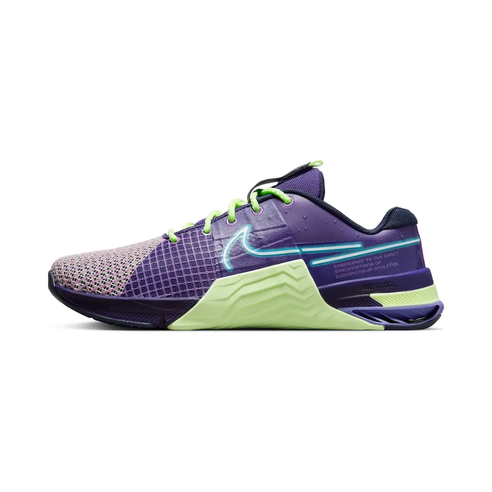 Nike Metcon 8 AMP Deep Purple Barely Volt (DV1206-500)