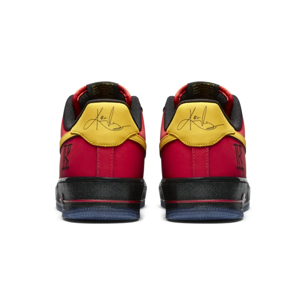Nike Air Force 1 Low Kyrie Irving Black Red Black/Tour Yellow-University Red (687843-001)