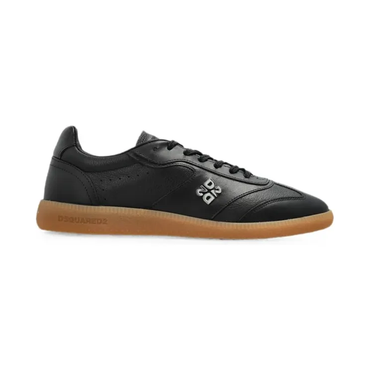 DSQUARED2 Leren met logoplakkaat “White” (SNW049701509035)