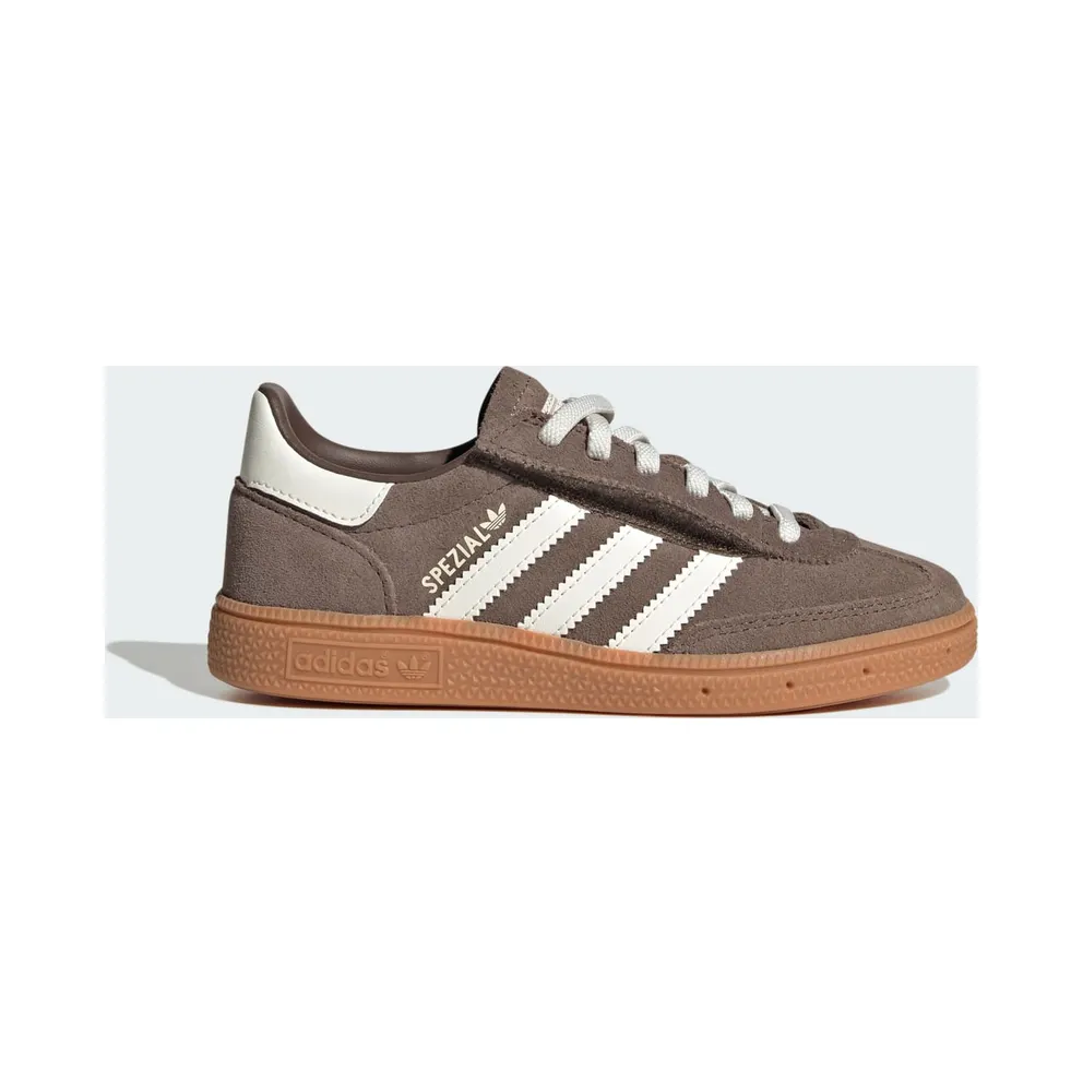 Adidas HANDBALL SPEZIAL COMFORT CLOSURE ELASTIC LACE Shoes Earth Strata / Off White / Gum (LA4008)