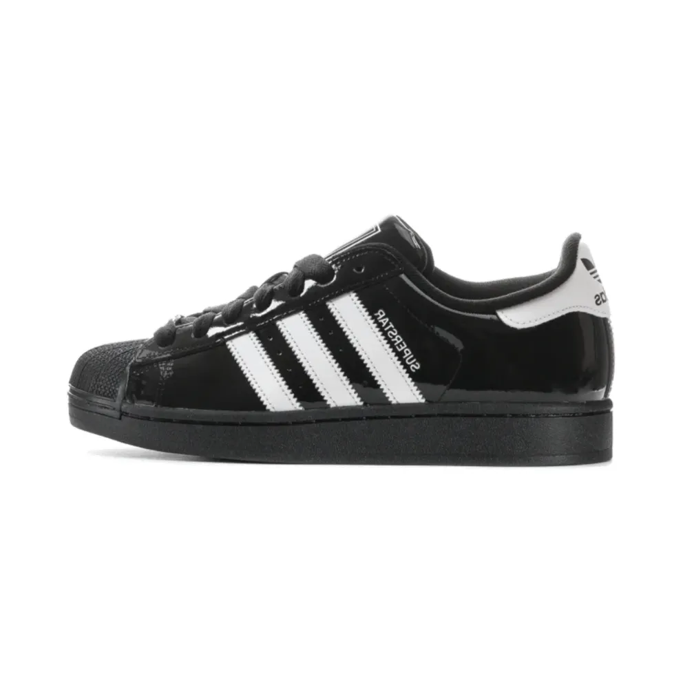Adidas Superstar II GS “Black Patent” (JR9882)