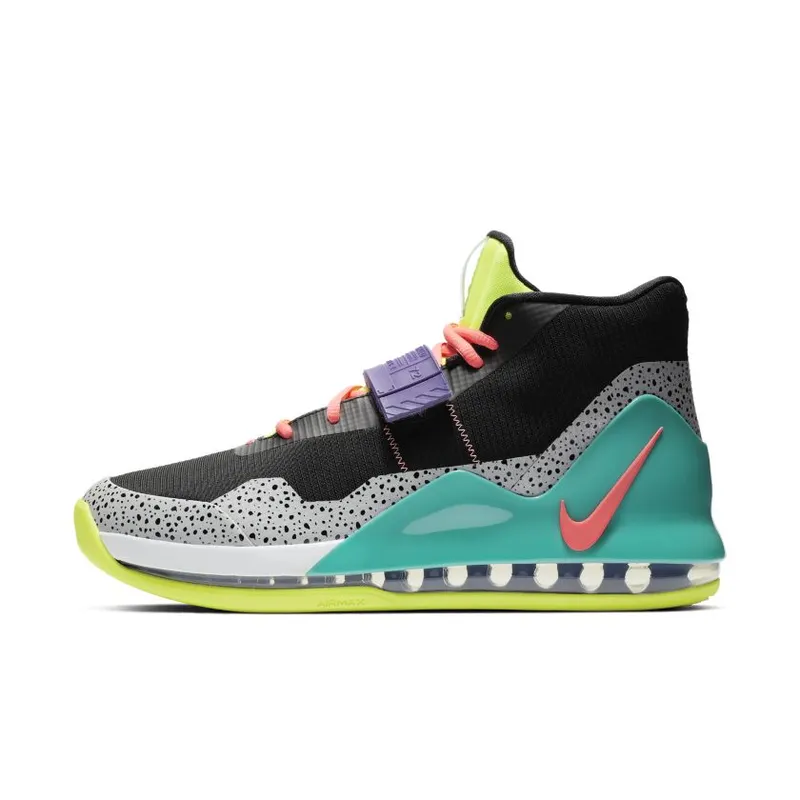 Nike Air Force Max Multi-Color Black/Volt-New Green-Hot Punch (AR0974-005)
