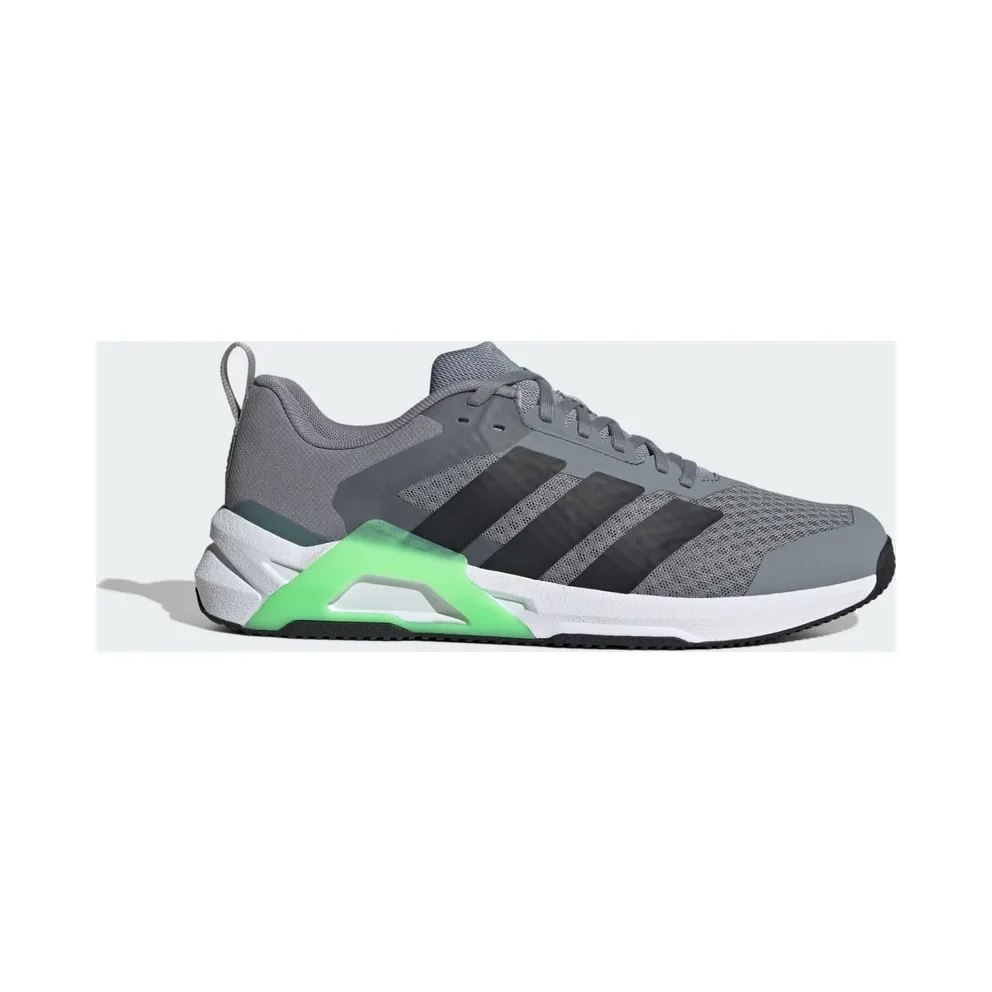 Adidas Dropset Control Training Shoes Grey / Core Black / Lime Burst (JS3119)