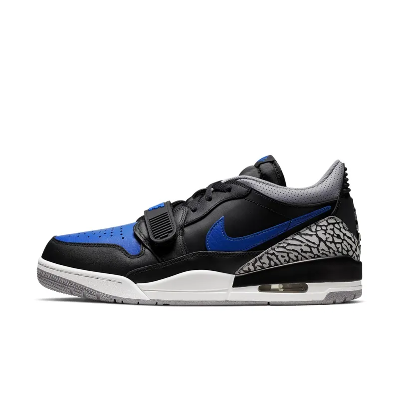 Jordan Legacy 312 Low Black Royal Black/Game Royal-White-Cement Grey (CD7069-041)