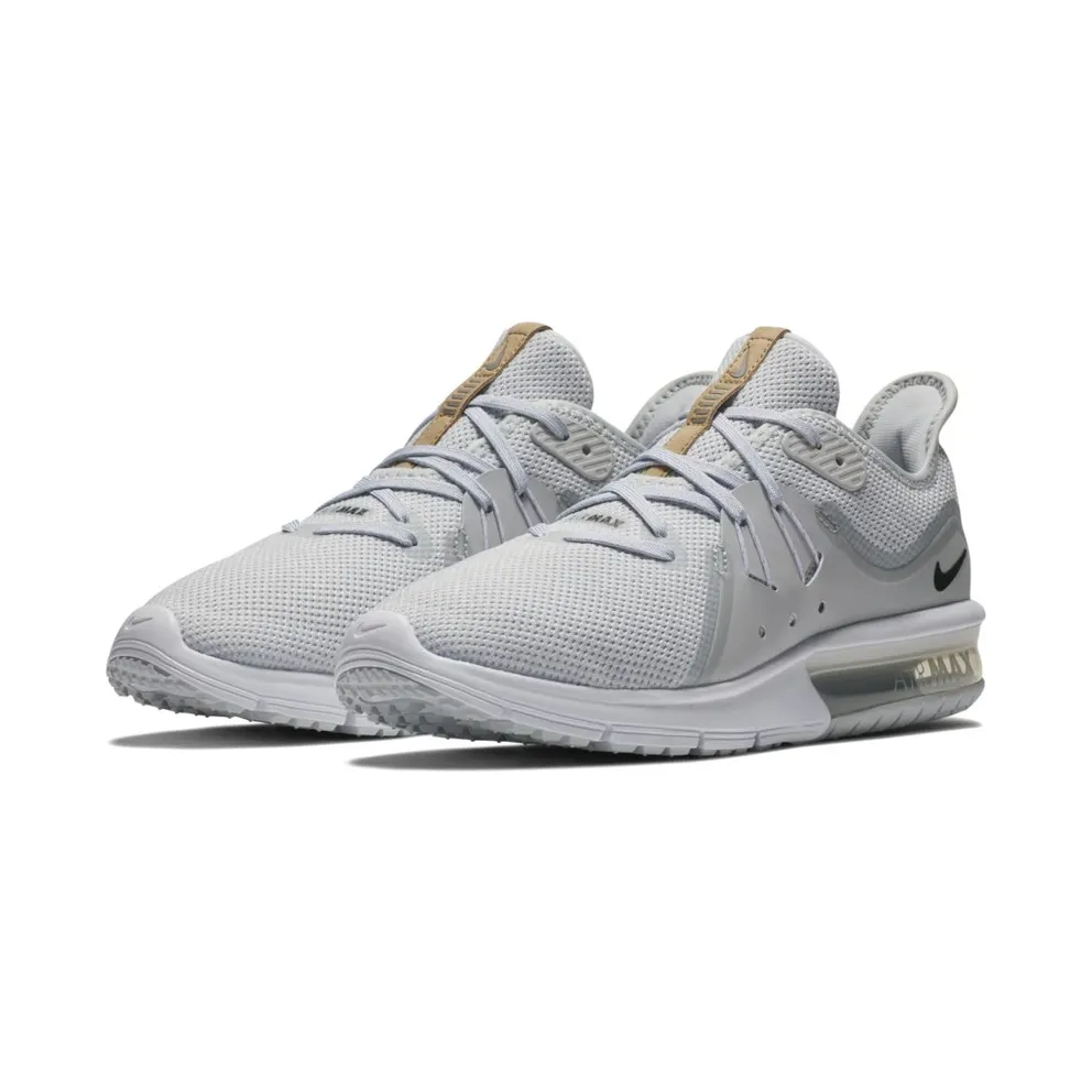 Nike Air Max Sequent 3 Pure Platinum Black-White (W)