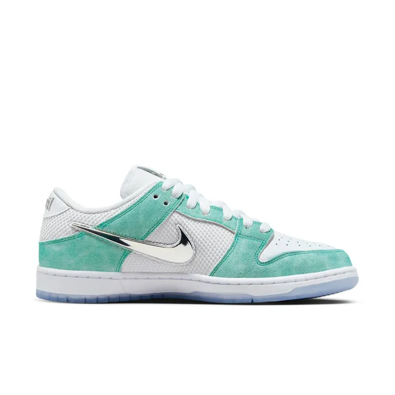 Nike SB Dunk Low Pro Racer Blue/White/Metallic Silver (FD2562-400)