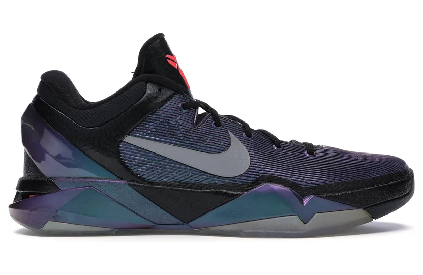 Nike Zoom Kobe 7 ‘Invisibility Cloak’ Black/Court Purple-Trqs Blue (488371-005)