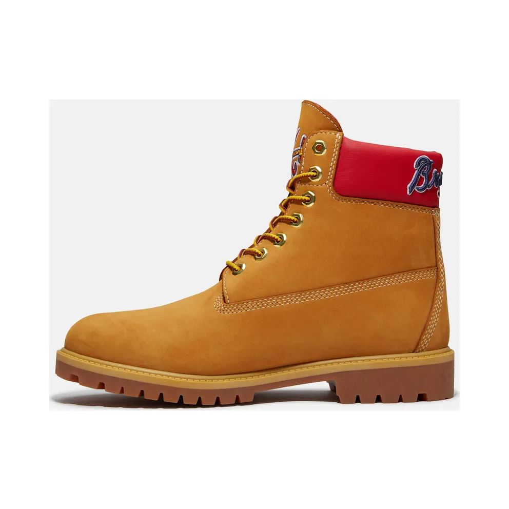 New Era x MLB x Timberland 6-Inch Waterproof Boot – Atlanta Braves – “Atlanta Braves” (TB0A2J7TAOY)