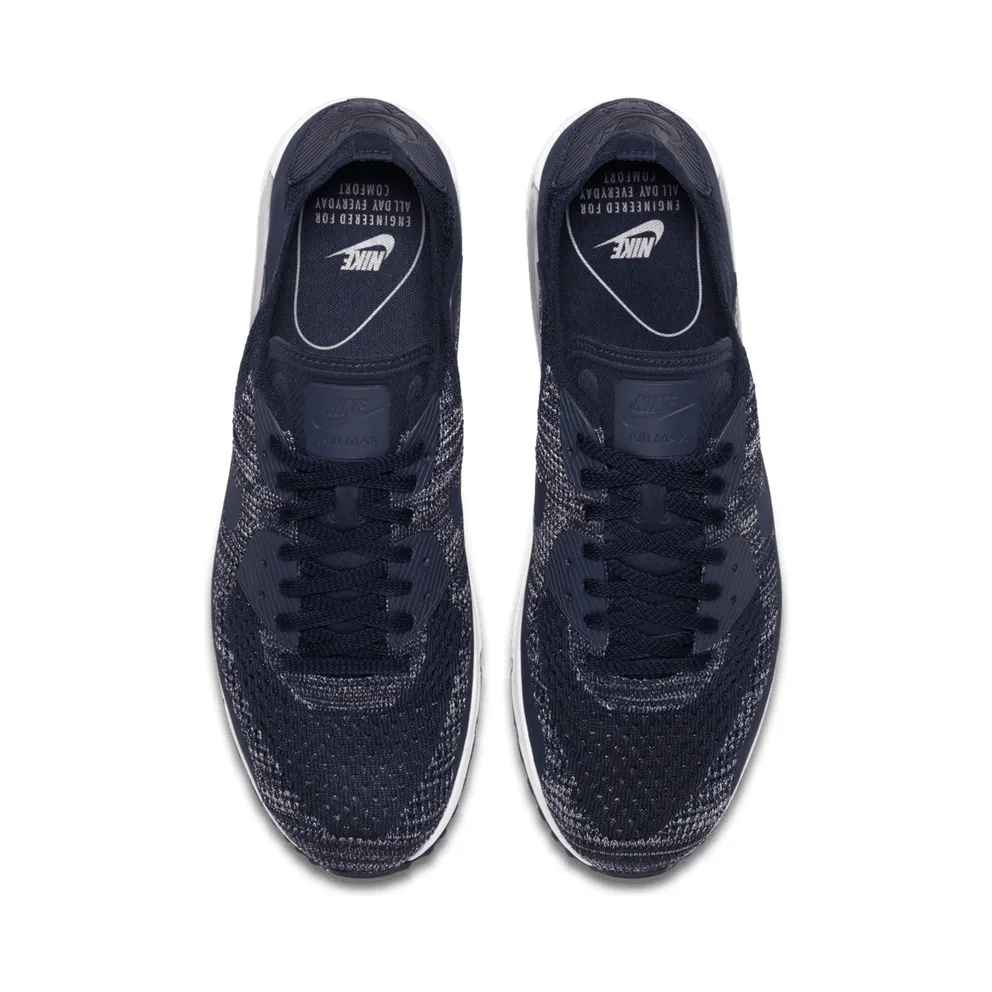 Nike Air Max 90 Ultra 2.0 Flyknit College Navy College Navy College Navy/College Navy (875943-401)
