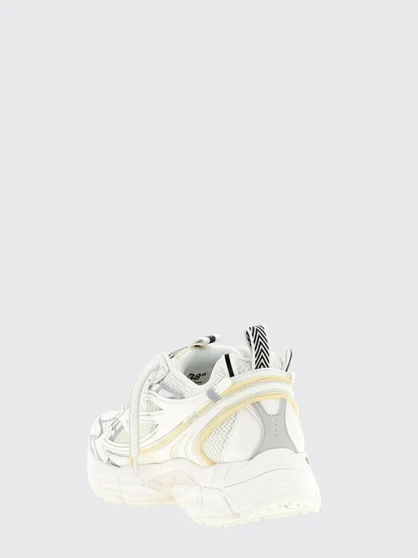 Off-White Be Right Back Low-Top in Leather and Mesh with Notched Sole White (W289C9F0010101)