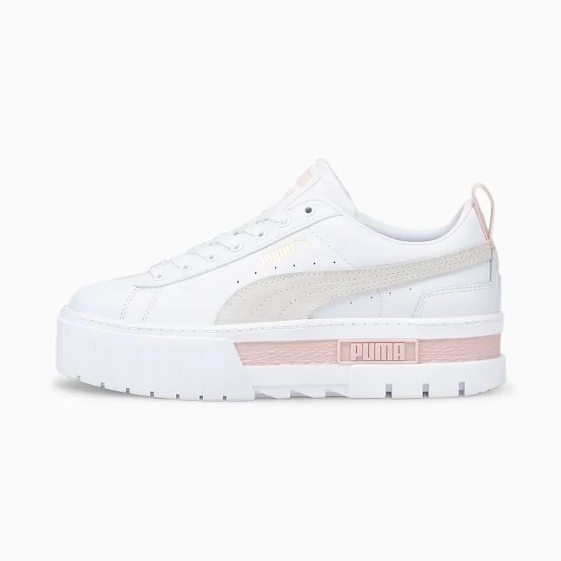 Puma Mayze Lth sneaker Women White (381983-08)