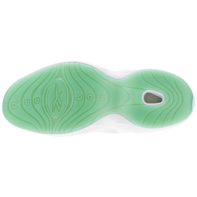 Reebok Question Mid White Mint Glow White/Mint Glow (Other Brands Reebok)