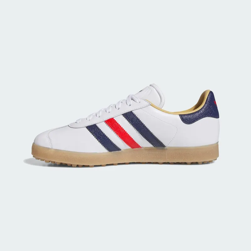 Adidas Gazelle Spikeless Golf “White / Dark Blue” (JP7705)