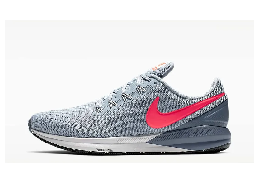 Nike Air Zoom Structure 22 “Obsidian Mist / Armoury Blue / Vast Grey / Bright Crimson” (AA1636-405)
