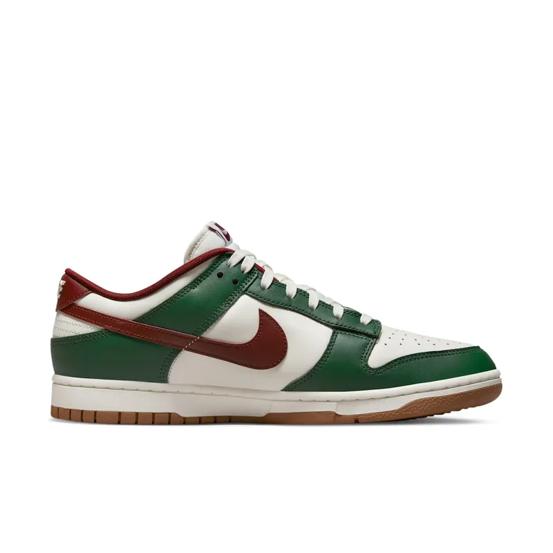 Nike Dunk Low Retro “Gorge Green / Team Red” (FB7160-161)