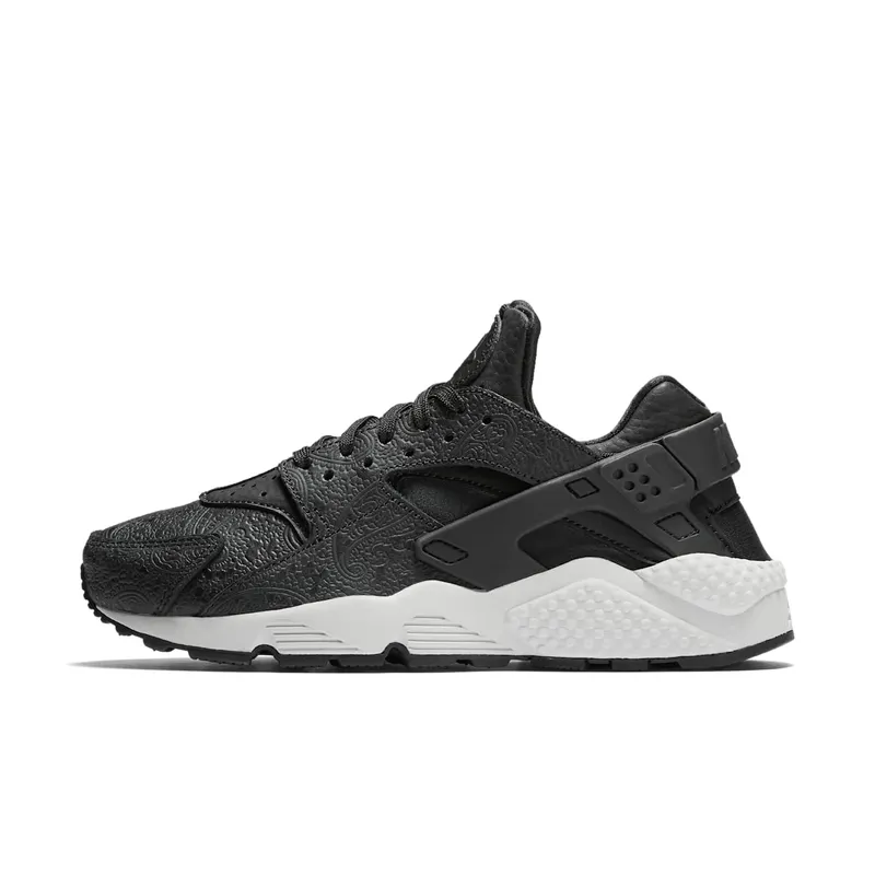 Nike Air Huarache Run Premium Black/Black-Light Bone (W) Black/Black-Light Bone (683818-010)