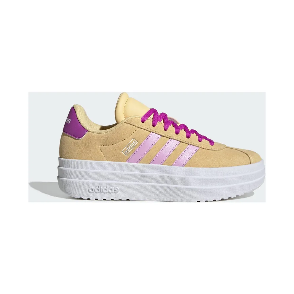 Adidas VL Court Bold Lifestyle Kids Orange Tint / Bliss Lilac / Flash Pink (JI1019)