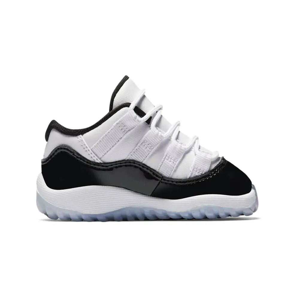 Jordan 11 Retro Low Iridescent (TD) White/Black-Emerald Rise (505836-145)