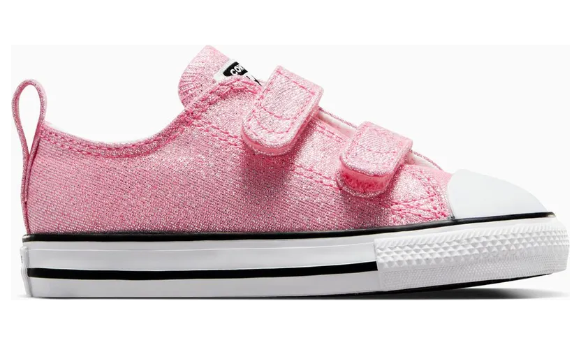Converse Chuck Taylor All Star Prism Glitter Easy-On Oops Pink/black/white