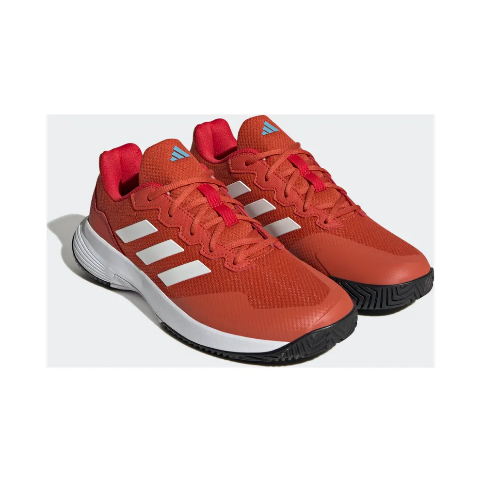 adidas Gamecourt 2.0 Tennis Shoes Preloved Red / Cloud White / Preloved Blue (HQ8479)