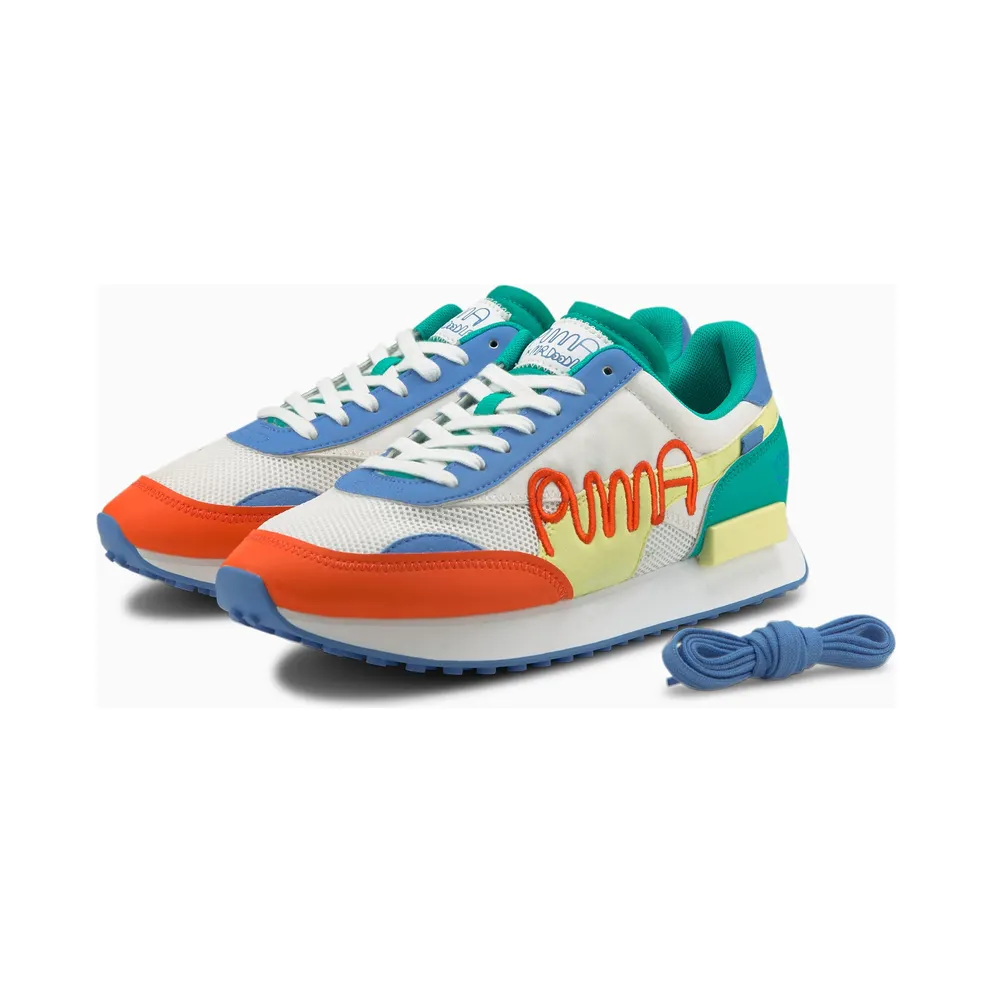 Puma x MR DOODLE Future Rider White/Yellow (375790-01)