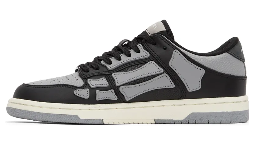 AMIRI Black & Grey Low Skel Top Sneaker (SS22MFS003) (3)