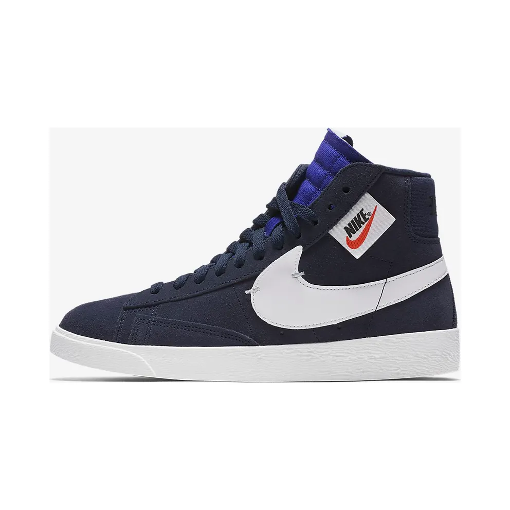 Nike Blazer Mid Rebel Blackened Blue (W) Blackened Blue/Summit White-Black (BQ4022-401)