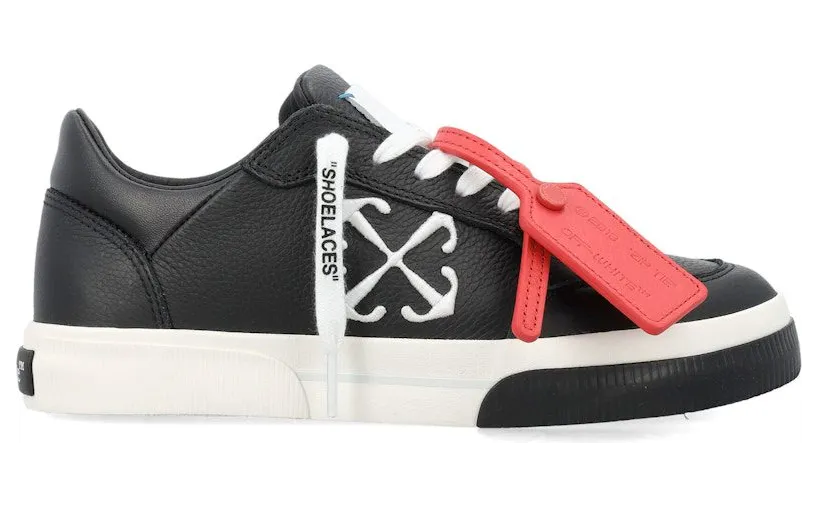OFF-WHITE New Low Vulcanized Black White (OMIA293S24LEA0011001)