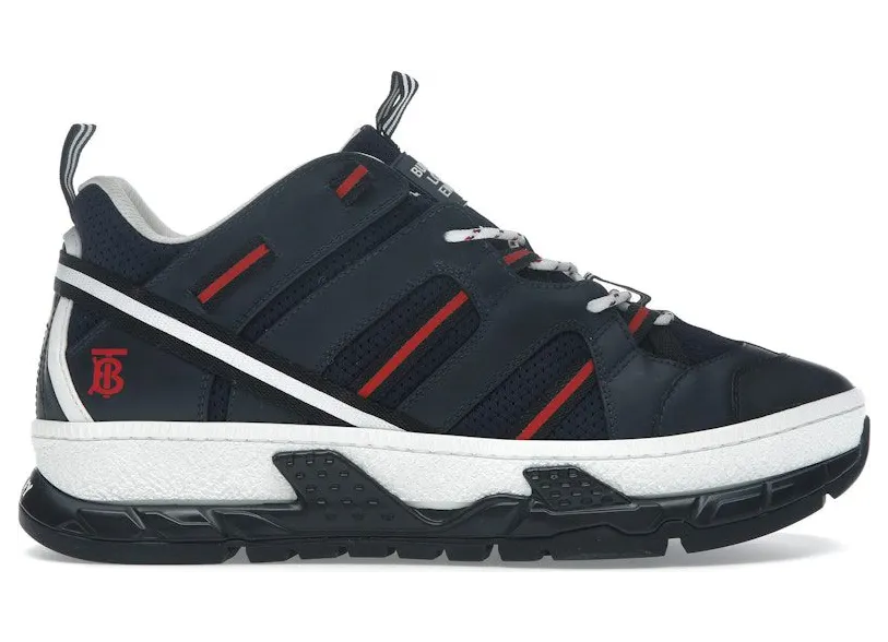 Burberry Mesh Nubuck Union Navy Red (8024045)