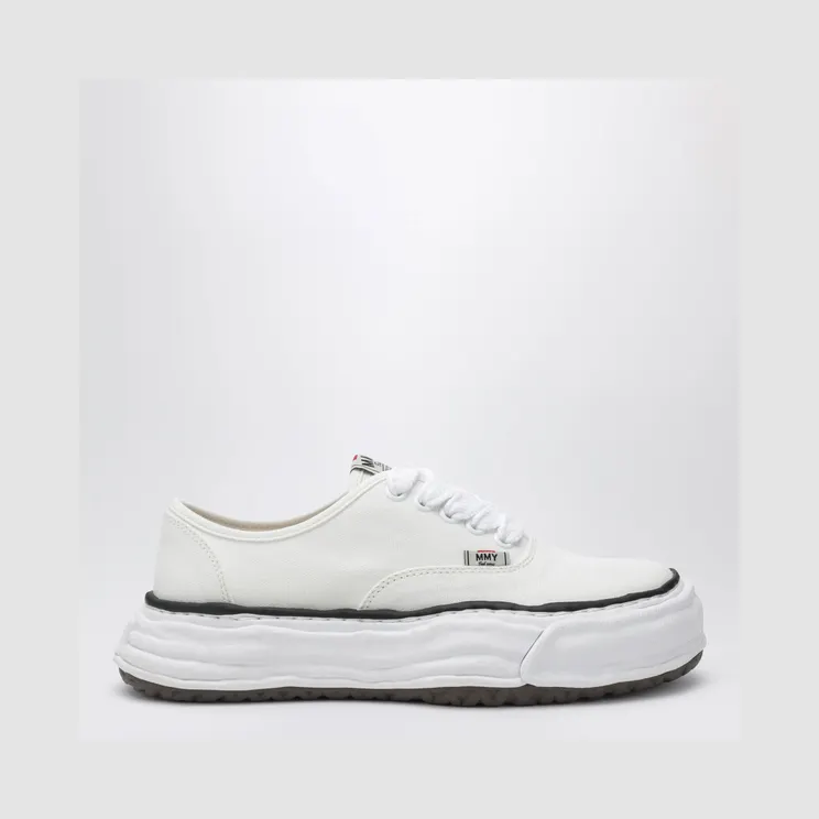 Maison MIHARA YASUHIRO Baker sneakers in white canvas A16FW704CO/S_MIHAR-WHT_600-45