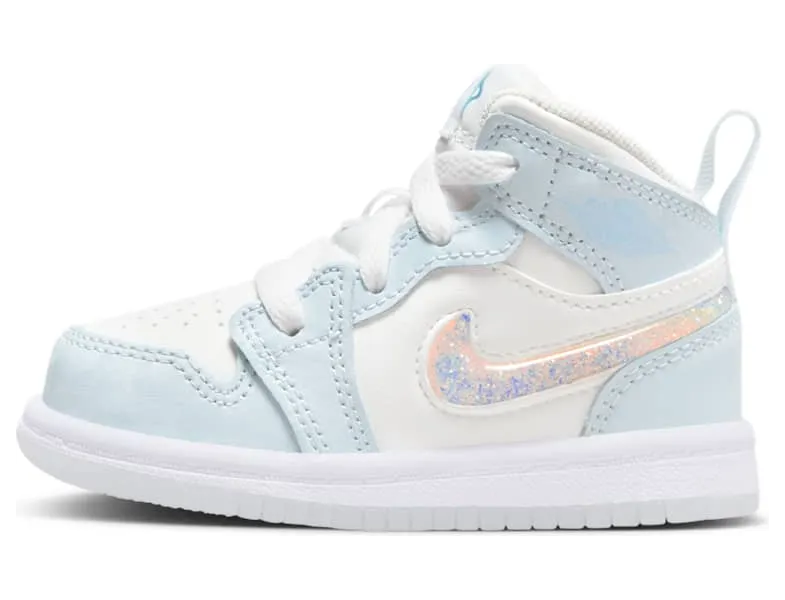 Air Jordan 1 Mid TD “Glitter Swoosh” (FQ9116-400)