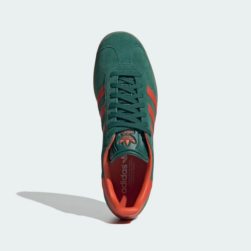adidas Gazelle Collegiate Green / Preloved Red / Gum (IG6200)