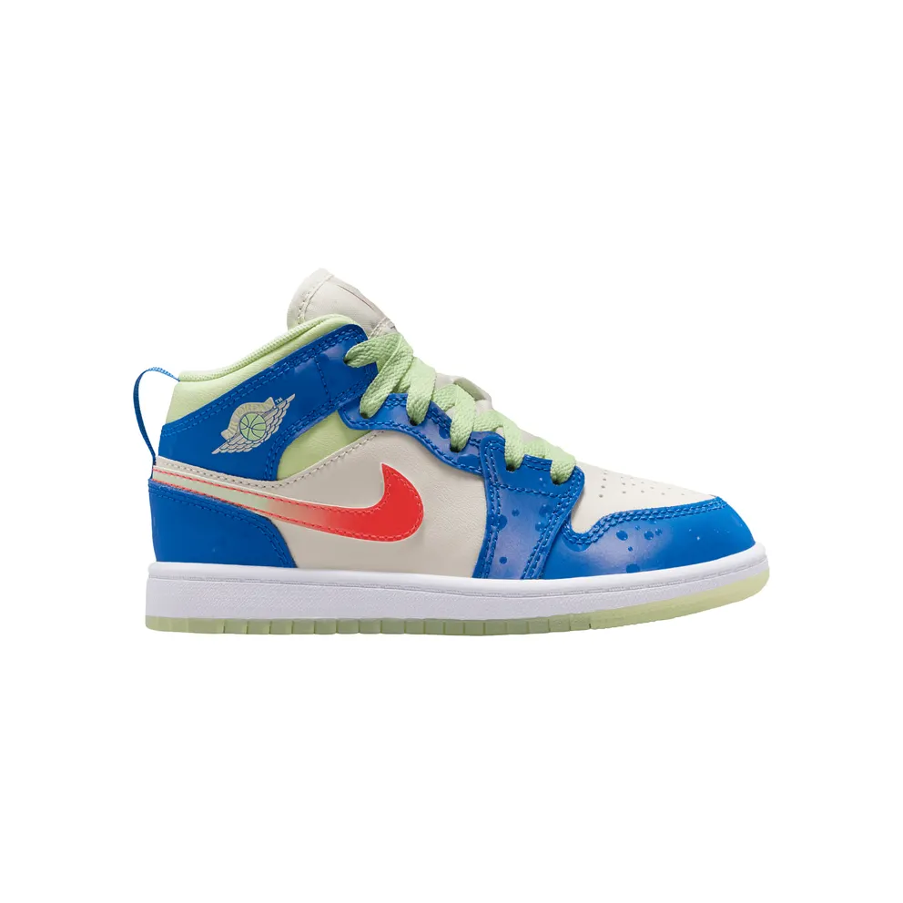 Jordan 1 Mid SE Game Royal Barely Volt Infrared