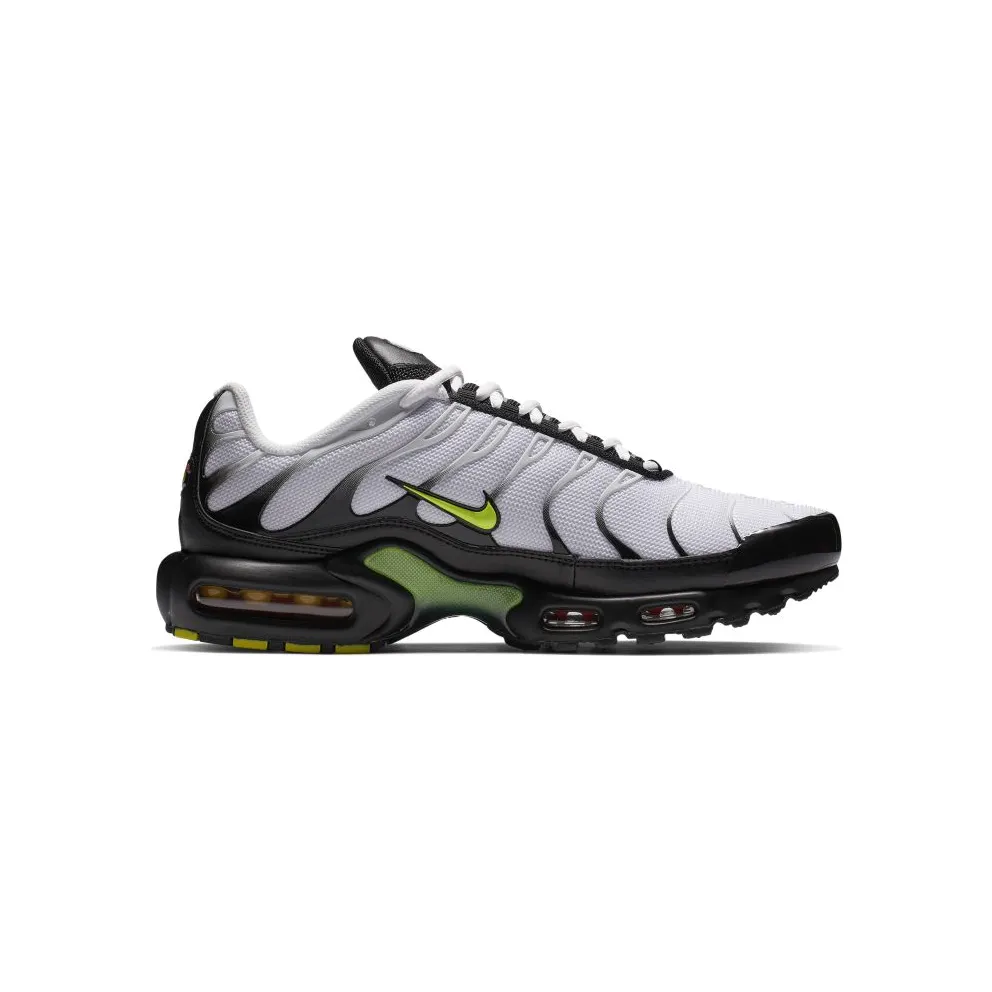 Nike Air Max Plus Retro Future White/Volt-Black-Bright Crimson (AJ2013-100)