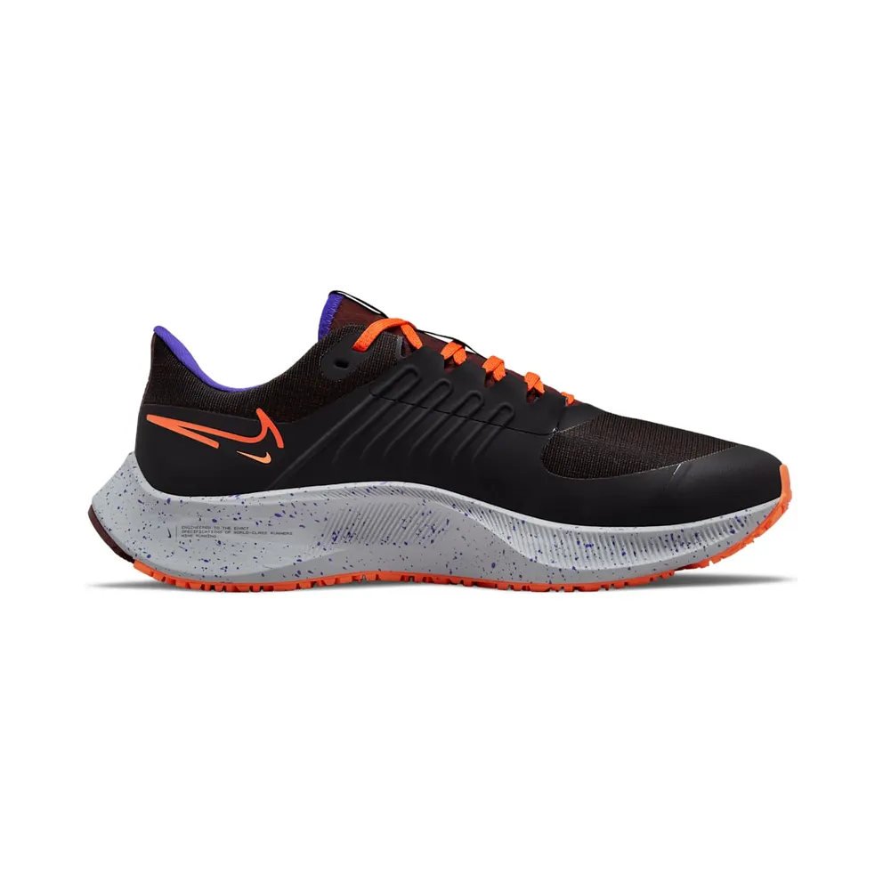 Nike Pegasus 38 Shield “Black Total Orange” (DC4073-003)