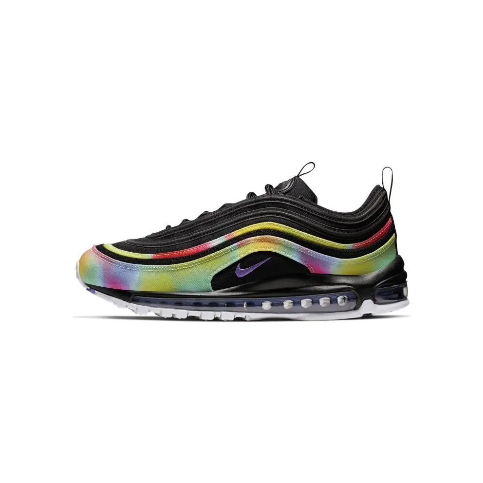 Nike Air Max 97 Tie Dye Black Black/Multi-Color (CK0841-001)