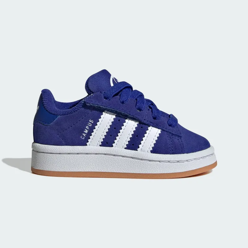 Adidas Campus 00s Comfort Closure with Elastische Veters Kids Semi Lucid Blue / Cloud White / Gum (JR5787)