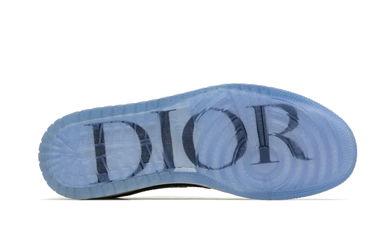 Jordan 1 Retro Low Dior Grey/Black-Sail (CN8608 002)