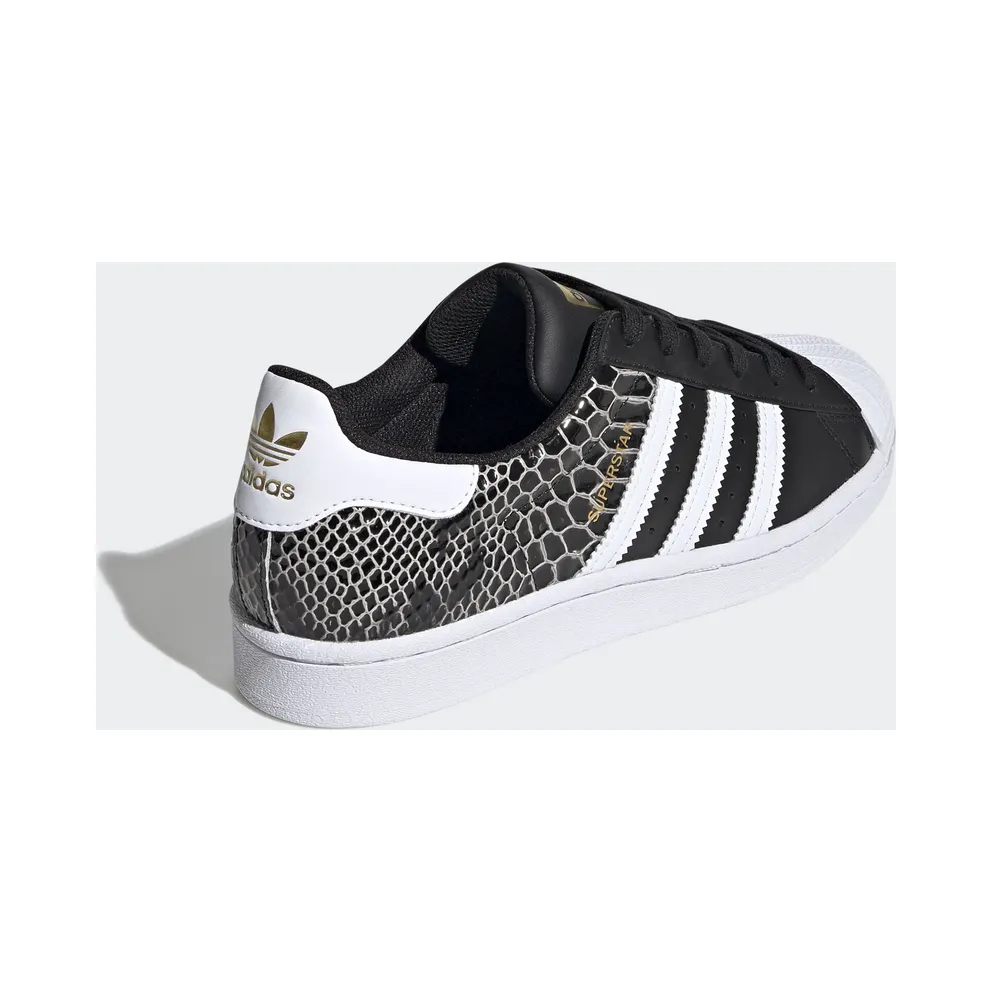adidas Superstar Core Black Cloud White (W) Core Black/Cloud White/Gold Metallic (FV3327)