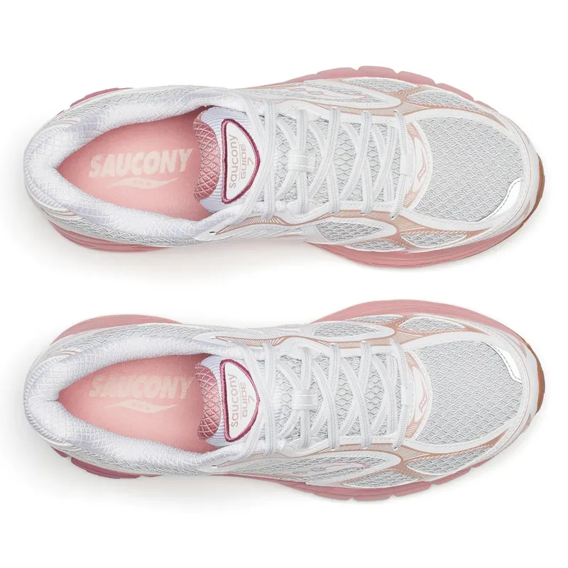 SAUCONY ProGrid Guide 7 “White / Peach” (S70936-30)