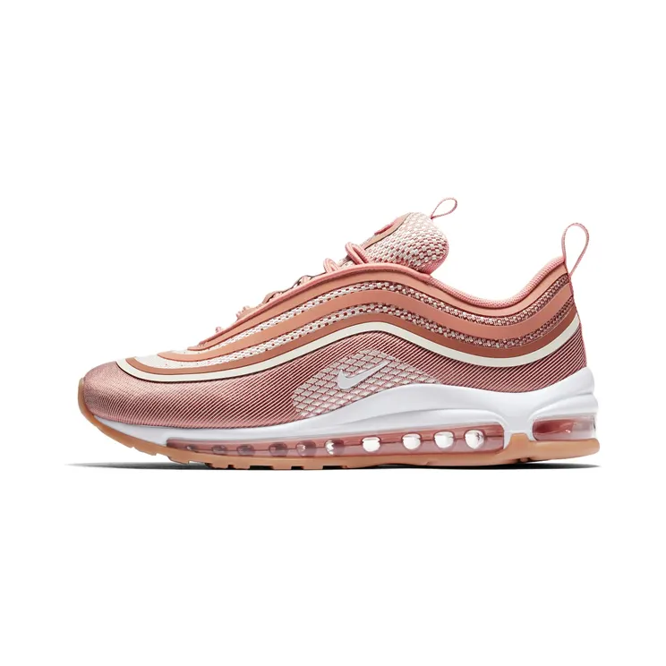 Nike Air Max 97 Ultra 17 Metallic Rose Gold (W) “Metallic Rose Gold / Gum Light Brown / White” (917704-600)