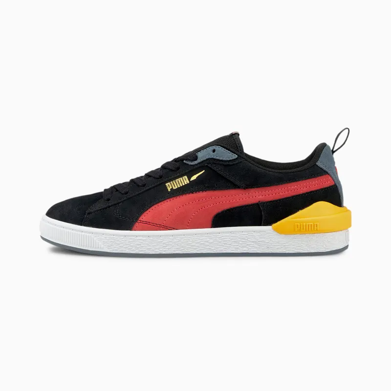 Puma Suede Bloc Black/Pink (381183-03)