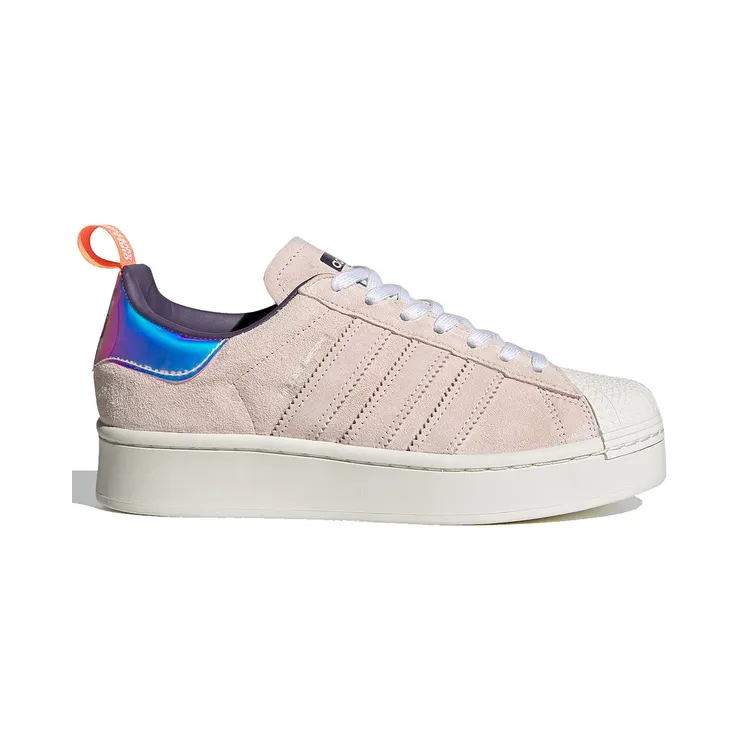 Adidas Girls Are Awesome x Superstar Bold Icey Pink Cloud White/Signal Coral/Icey Pink (FW8084)